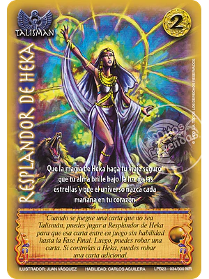 RESPLANDOR DE HEKA - SINGLES MITOS Y LEYENDAS