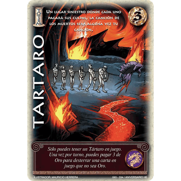 TARTARO REWORK - SINGLES MITOS Y LEYENDAS