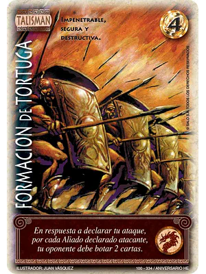 FORMACION DE TORTUGA - SINGLES MITOS Y LEYENDAS