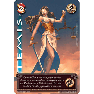 TEMIS FULL ART - SINGLES MITOS Y LEYENDAS