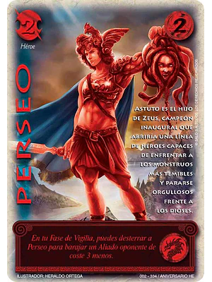 PERSEO ROJO - SINGLES MITOS Y LEYENDAS