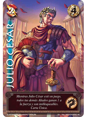 JULIO CESAR FULL ART - SINGLES MITOS Y LEYENDAS