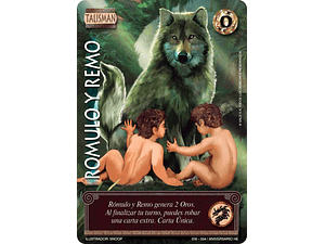 ROMULO Y REMO FULL ART - SINGLES MITOS Y LEYENDAS
