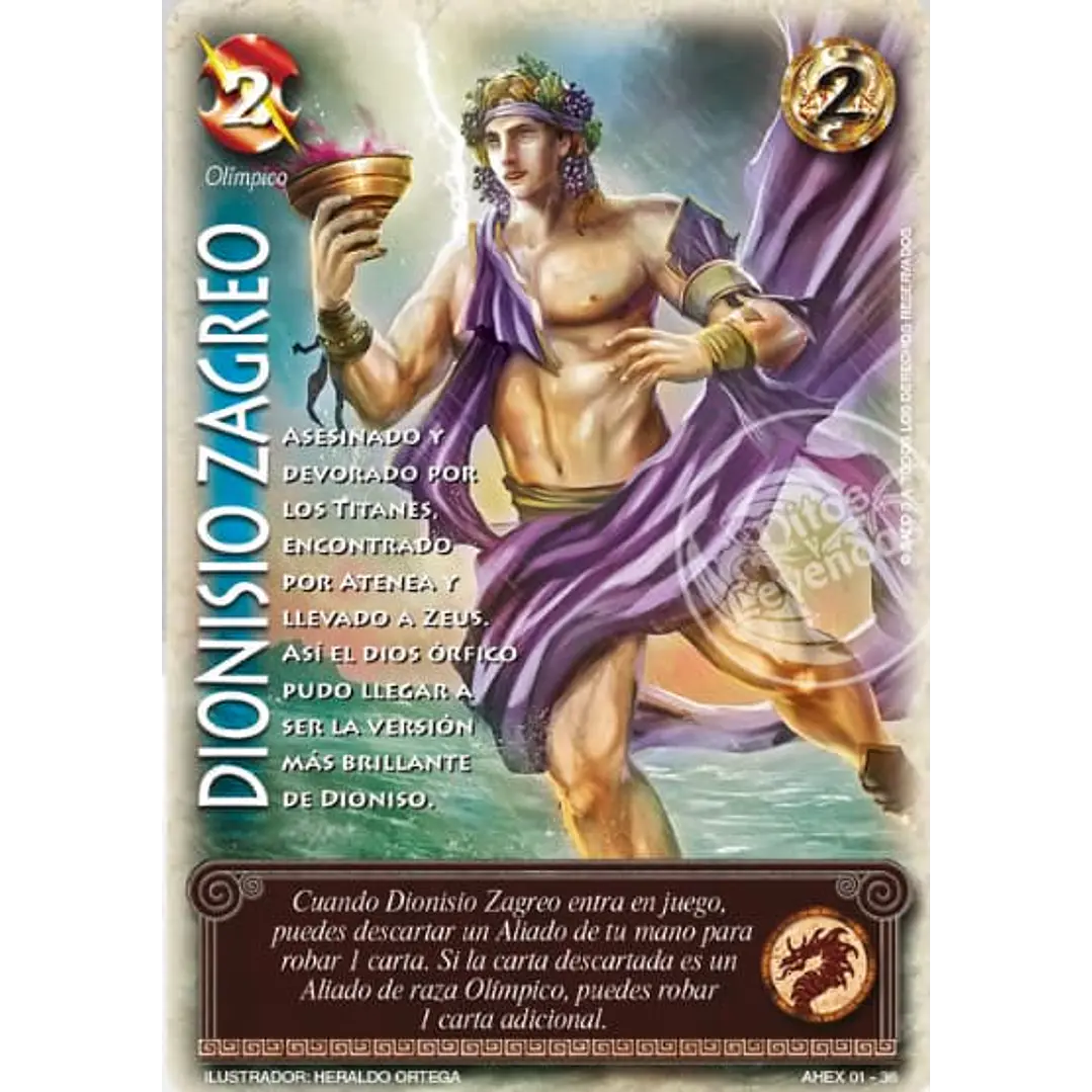DIONISIO ZAGREO - SINGLES MITOS Y LEYENDAS 1