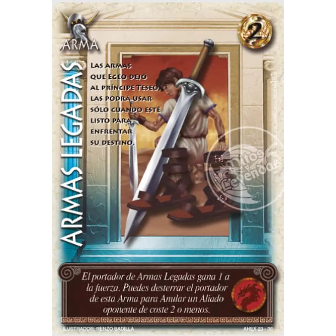ARMAS LEGADAS - SINGLES MITOS Y LEYENDAS 1