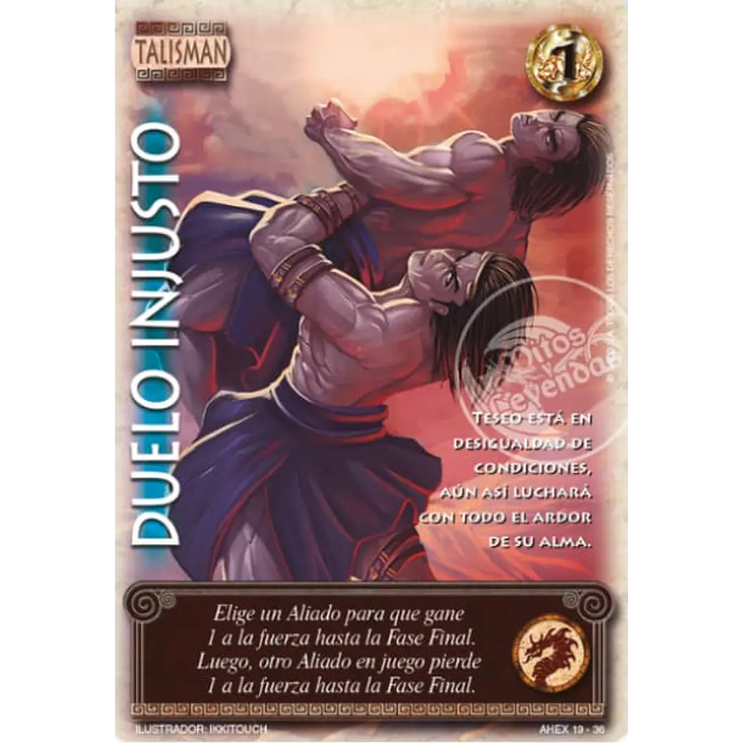 DUELO INJUSTO - SINGLES MITOS Y LEYENDAS 1