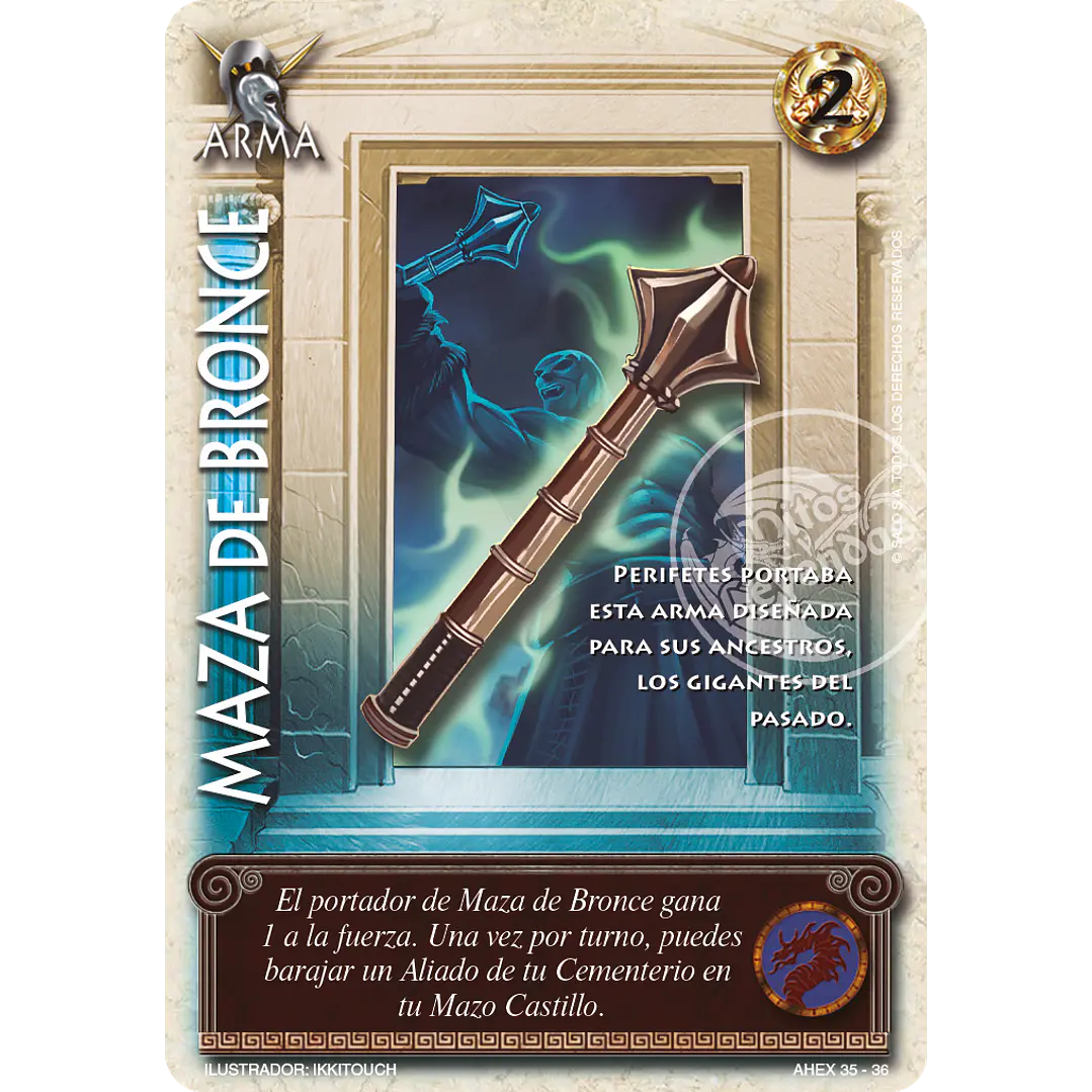 MAZA DE BRONCE - SINGLES MITOS Y LEYENDAS 1