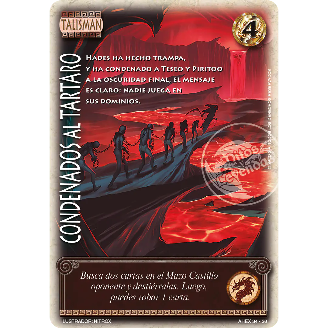 CONDENADOS AL TARTARO - SINGLES MITOS Y LEYENDAS 1