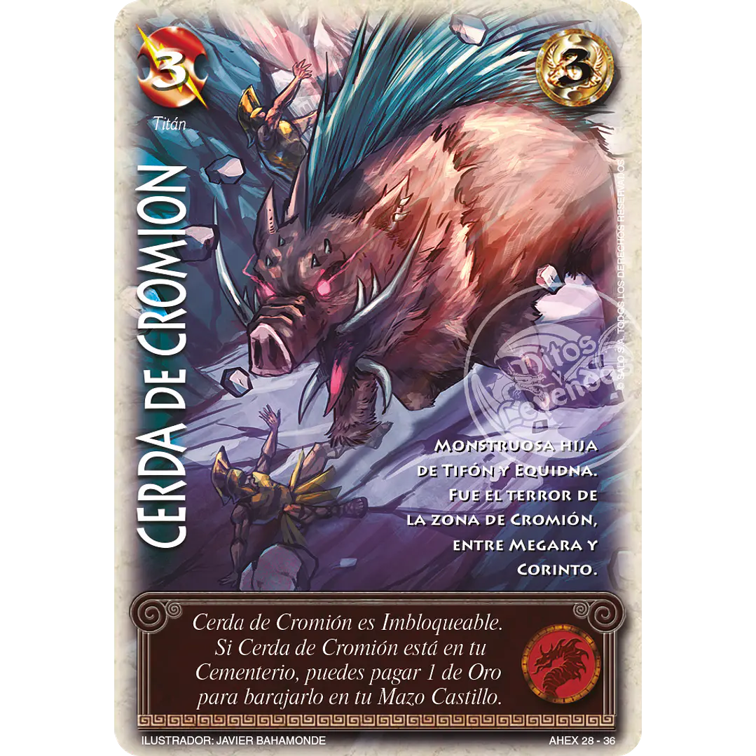 CERDA DE CROMION - SINGLES MITOS Y LEYENDAS 1