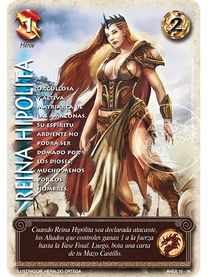 REINA HIPOLITA - SINGLES MITOS Y LEYENDAS
