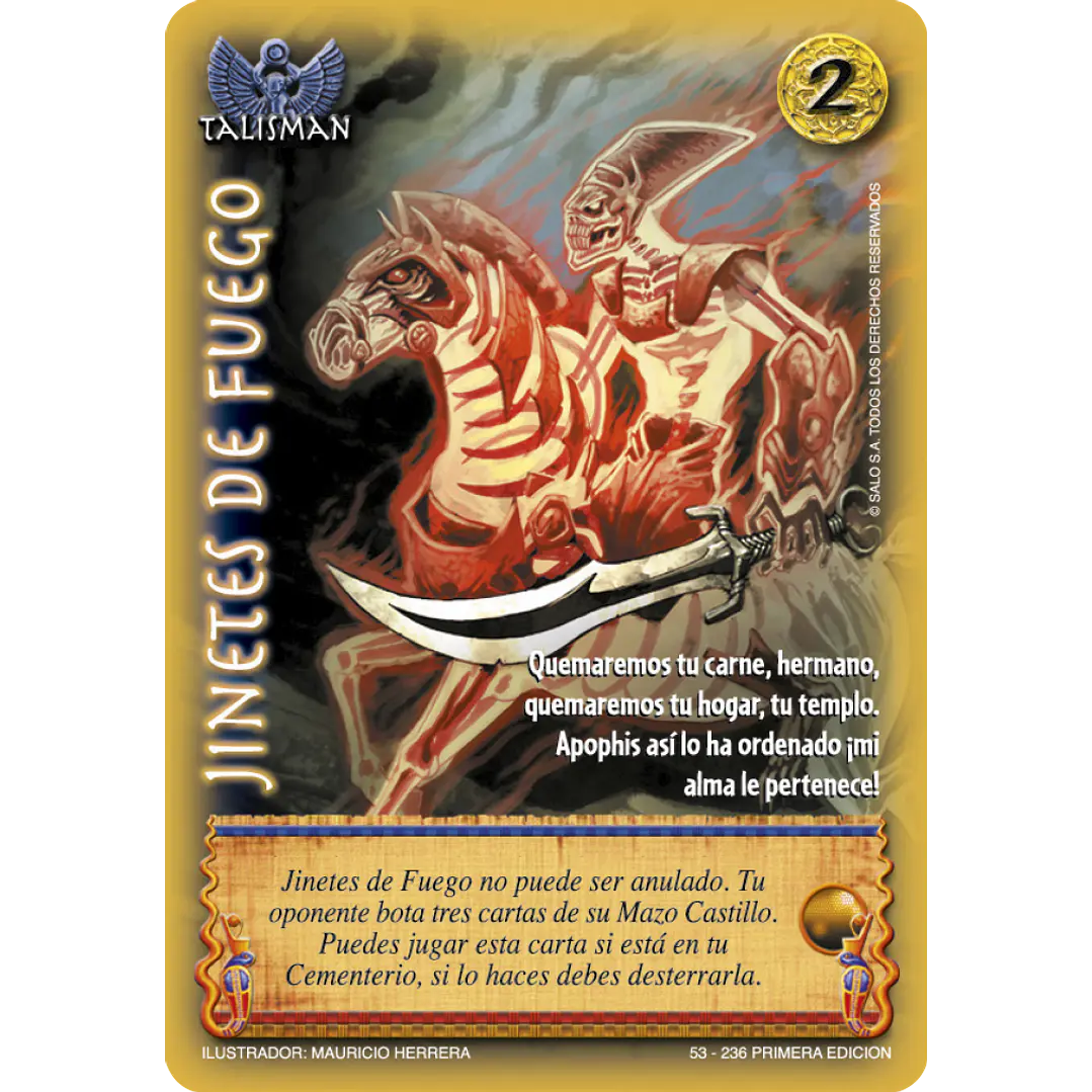 JINETES DE FUEGO - SINGLES MITOS Y LEYENDAS 1