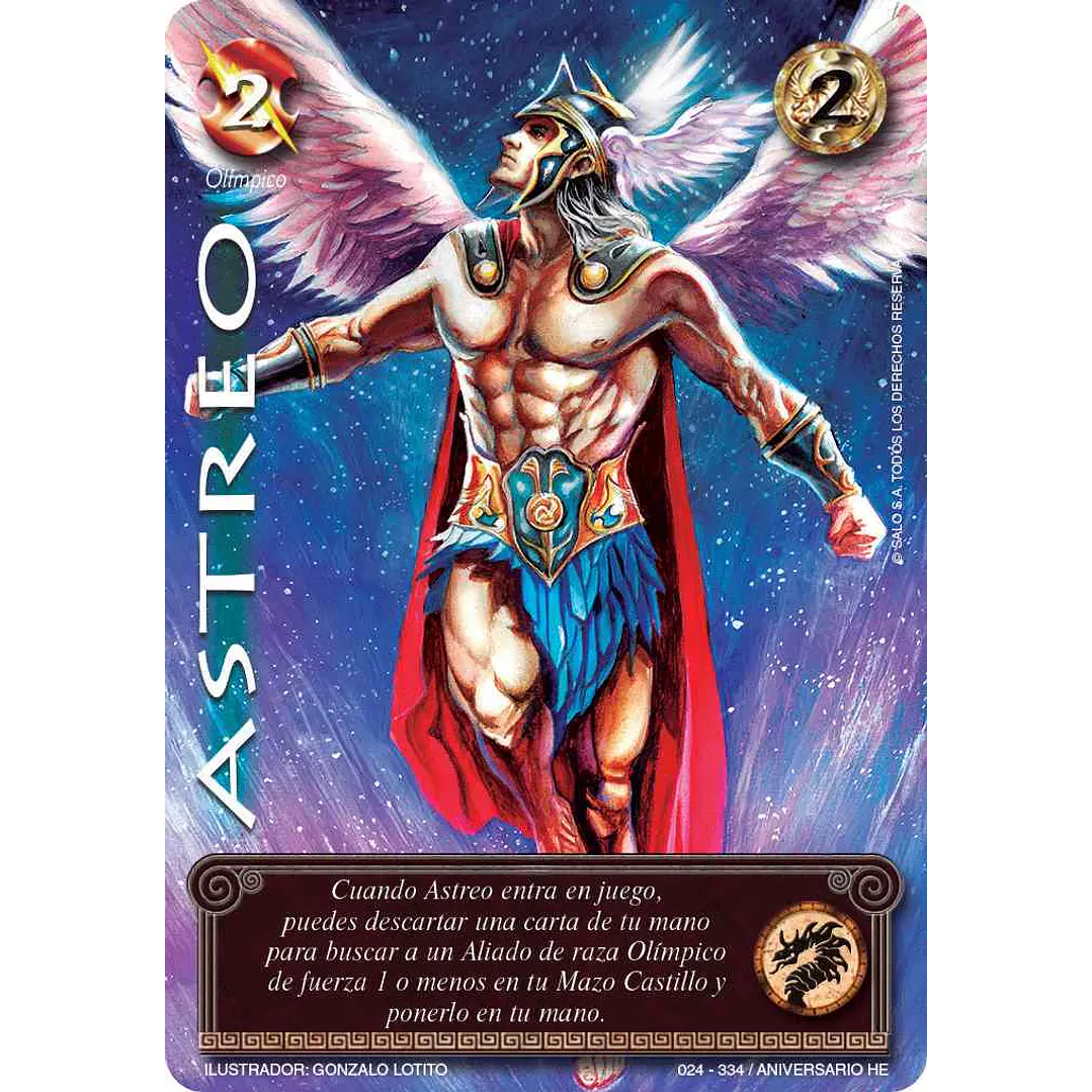 ASTREO (HELÉNICA ANIV - UR) - SINGLES MITOS Y LEYENDAS 1