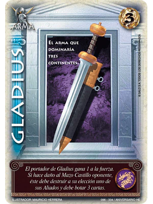 GLADIUS REWORK - SINGLES MITOS Y LEYENDAS