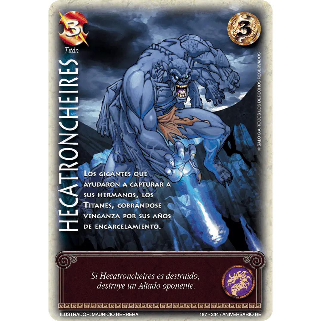 HECATRONCHEIRES - SINGLES MITOS Y LEYENDAS 1