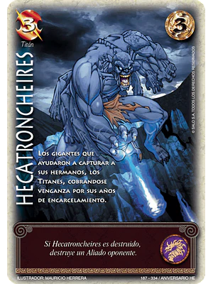 HECATRONCHEIRES - SINGLES MITOS Y LEYENDAS