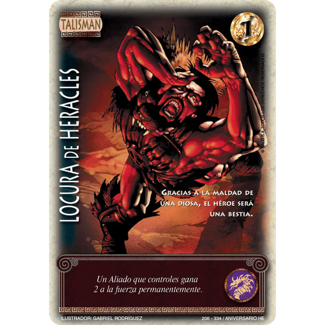 LOCURA DE HERACLES - SINGLES MITOS Y LEYENDAS 1