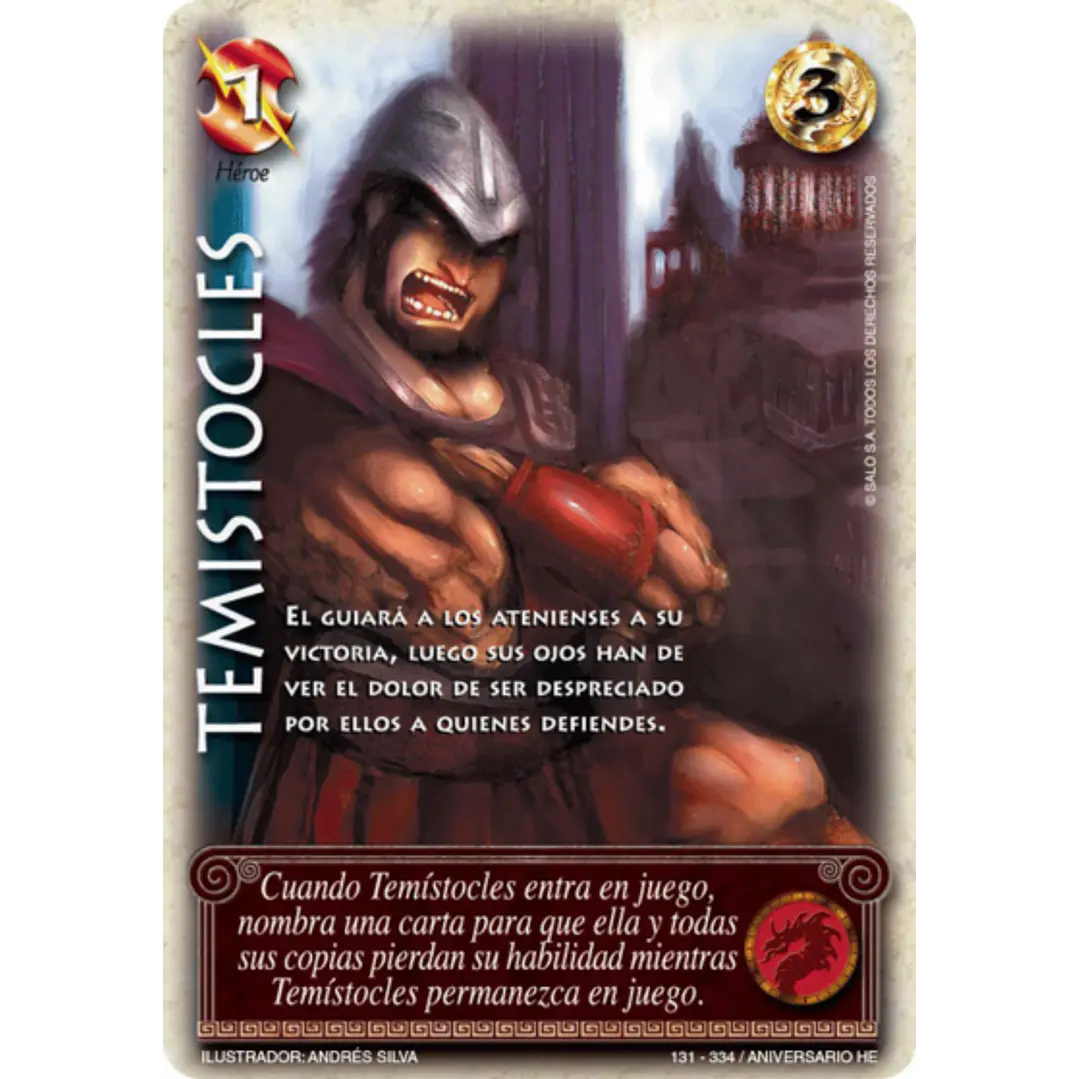 TEMISTOCLES FOIL - SINGLES MITOS Y LEYENDAS 1