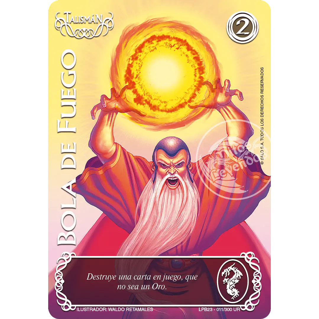 BOLA DE FUEGO UR - SINGLES MITOS Y LEYENDAS 1