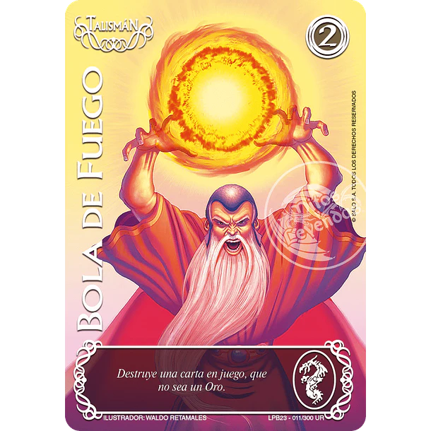 BOLA DE FUEGO UR - SINGLES MITOS Y LEYENDAS