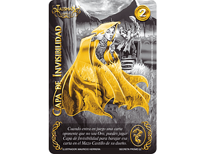 CAPA DE INVISIBILIDAD SECRETA PROMO - SINGLES MITOS Y LEYENDAS