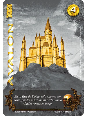 AVALON SECRETA PROMO - SINGLES MITOS Y LEYENDAS