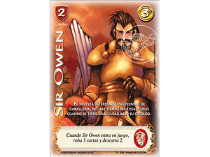 SIR OWEN FOIL ANIVERSARIO ES - SINGLES MITOS Y LEYENDAS