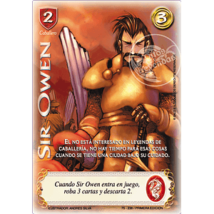 SIR OWEN FOIL ANIVERSARIO ES - SINGLES MITOS Y LEYENDAS