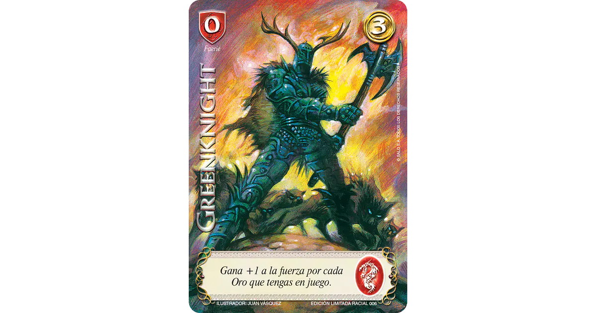 GREENKNIGHT FULL ART - SINGLES MITOS Y LEYENDAS