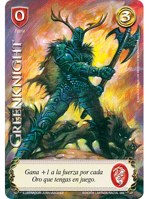 GREENKNIGHT FULL ART - SINGLES MITOS Y LEYENDAS