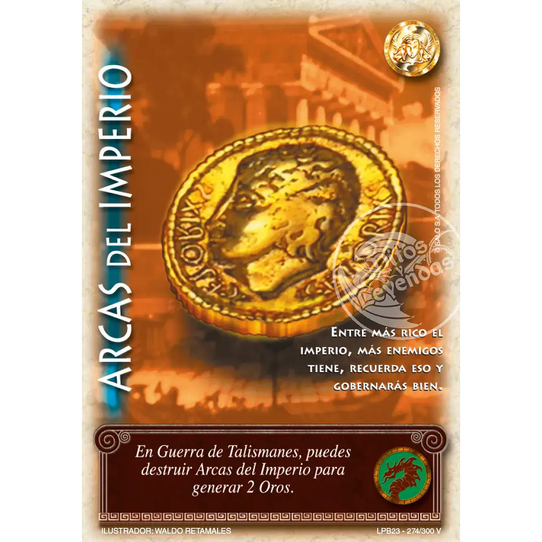 ARCAS DEL IMPERIO - SINGLES MITOS Y LEYENDAS 1
