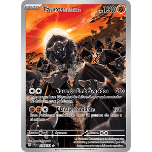 Paldean Tauros 218/193 - Singles Pokemon TCG