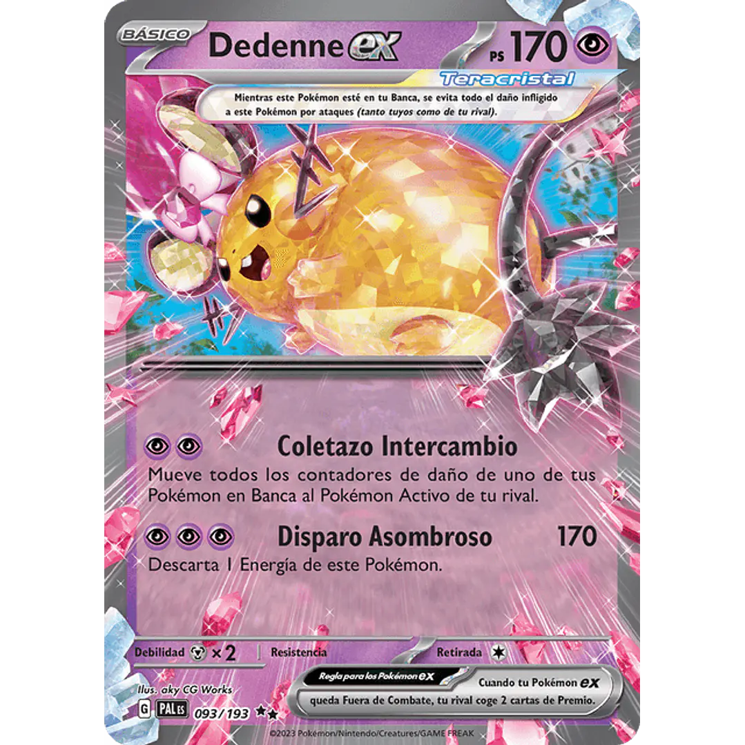 Dedenne Ex 093/193 - Singles Pokemon TCG 1