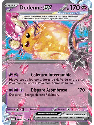 Dedenne Ex 093/193 - Singles Pokemon TCG