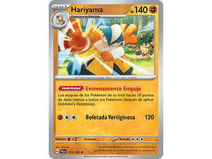 Hariyama 113/193 - Singles Pokemon TCG