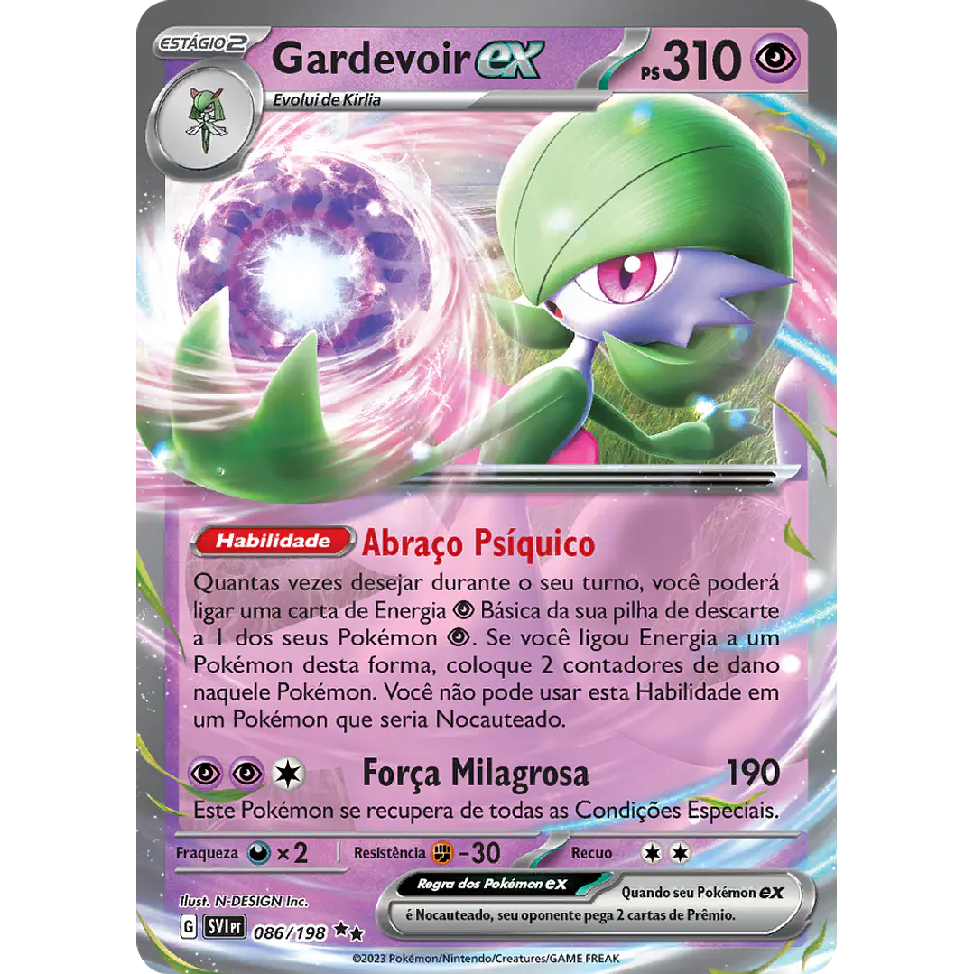 Gardevoir EX 086/198 - Singles Pokemon TCG 1