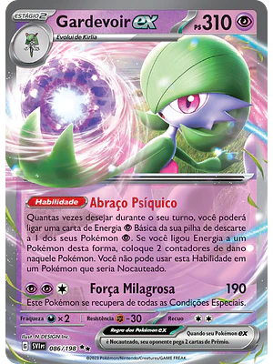 Gardevoir EX 086/198 - Singles Pokemon TCG
