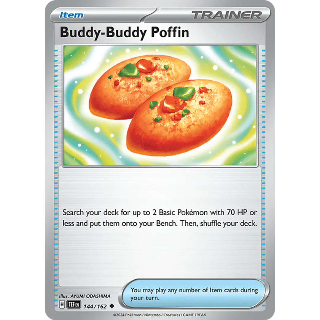 Buddy-Buddy Poffin 144/162 - Singles Pokemon TCG 1