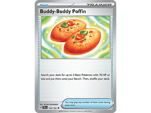 Buddy-Buddy Poffin 144/162 - Singles Pokemon TCG