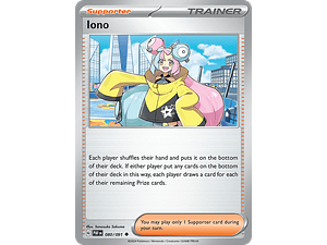 Iono 080/091  - Singles Pokemon TCG