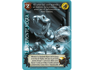LA SERPIENTE NEGRA (LEYENDAS PB 3.0 - MR) - SINGLES MITOS Y LEYENDAS