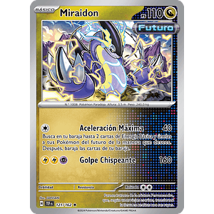 Miraidon 121/162 - Singles Pokemon TCG