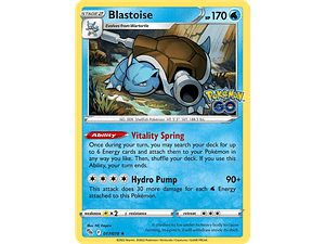 Blastoise 017/078 - Singles Pokemon TCG