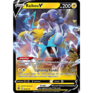 Raikou V - 048/172 - Singles Pokemon TCG