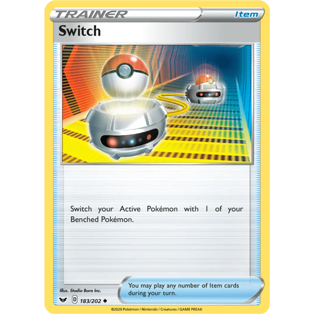 Switch 183/202 - Singles Pokemon TCG 1