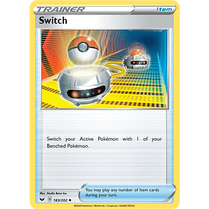 Switch 183/202 - Singles Pokemon TCG