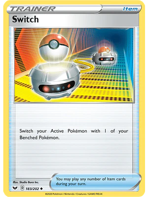 Switch 183/202 - Singles Pokemon TCG