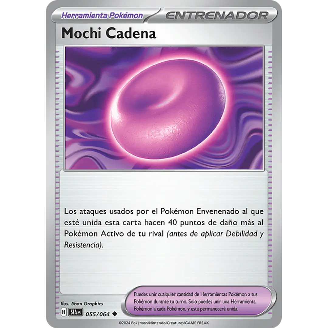 Mochi Cadena 055/064 - Singles Pokemon TCG 1