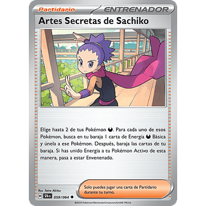 Artes Secretas de Sachiko 059/064 - Singles Pokemon TCG