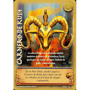 CARNERO DE KUSH - SINGLES MITOS Y LEYENDAS