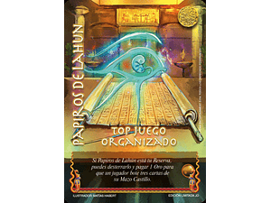 PAPIROS DE LAHUN JO - SINGLES MITOS Y LEYENDAS